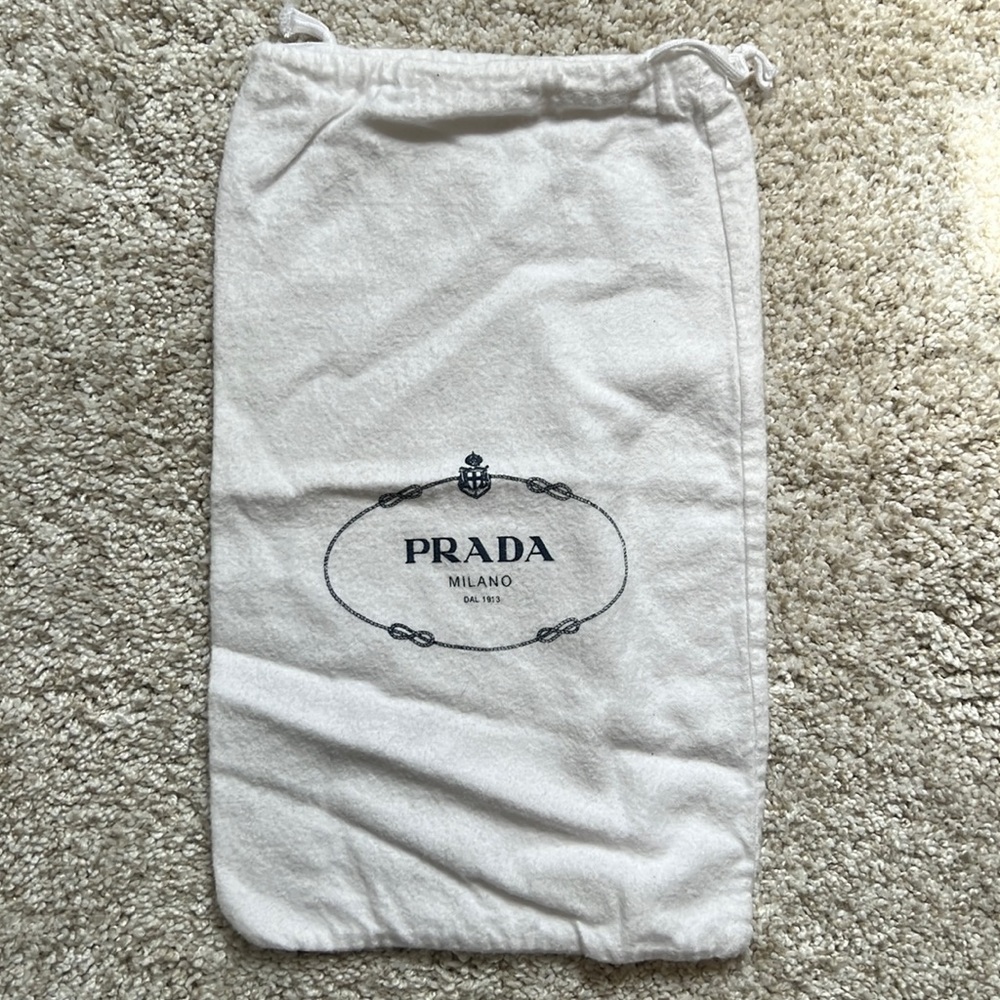 Authentic Prada Dust Bag 8 x 13